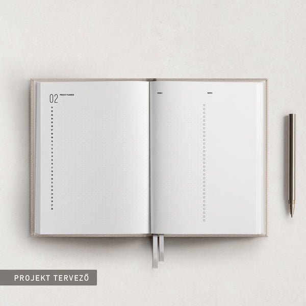 A Planbook 2026 határidőnapló / 'KLASSZIK' elrendezésű