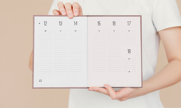 A Planbook 2026 határidőnapló / 'KLASSZIK' elrendezésű