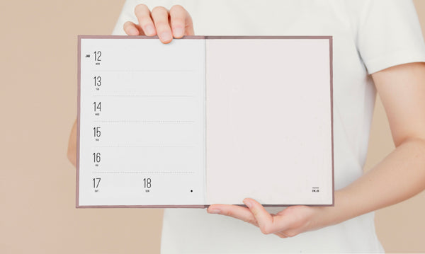 A Planbook 2026 határidőnapló / 'VERTIKÁL' elrendezésű - új