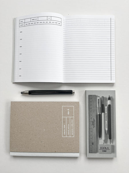 A TIMELESS diary - dátumozatlan öröknapló / heti bontás